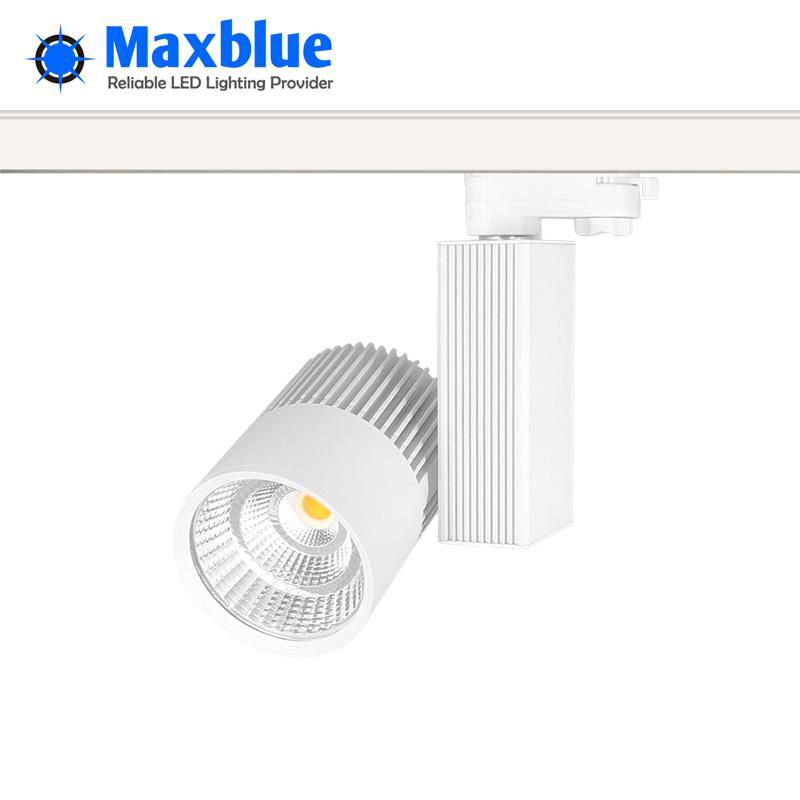 Ce RoHS 20W CREE COB Energy Saving LED Track Spotlight