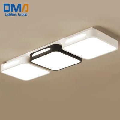 3 Head Rectangular LED Ceiling Lamps for Bedroom Restaurant