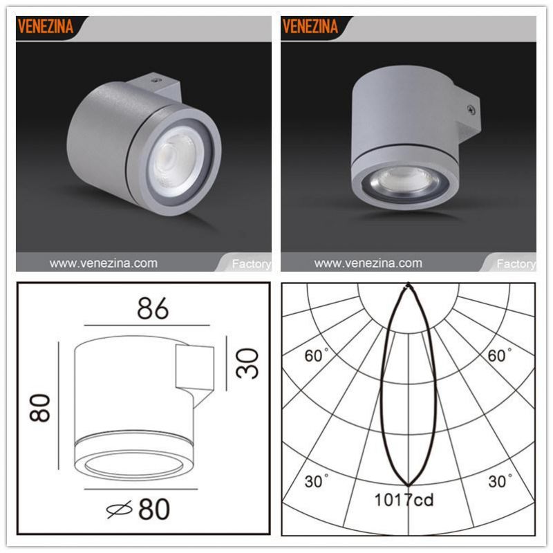 Exterior High Efficiency Tube LED Wall Light IP54-E6018
