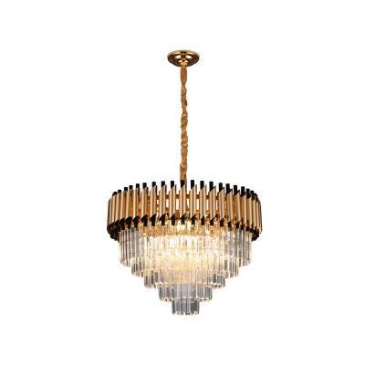 Dafangzhou 128W Light China Nordic Chandelier Factory Lighting 1years Warranty Period Crystal Pendant Lamp Applied in Kitchen