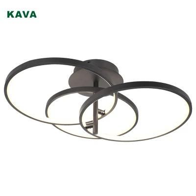 UL Factory Price Nordic Dimmable Indoor Decorative Home Bedroom Living Room Modern LED Ceiling Light