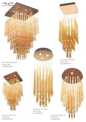 Masivel Lighting Modern Indoor Luxury Hotel LED Chandelier Lighting