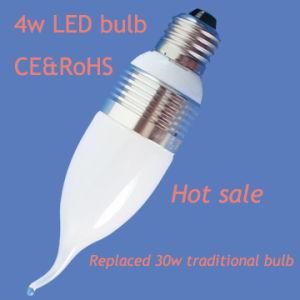 Energy Saving 4W LED Candle Bulb (CE&RoHS) (DF-E27A-4W)