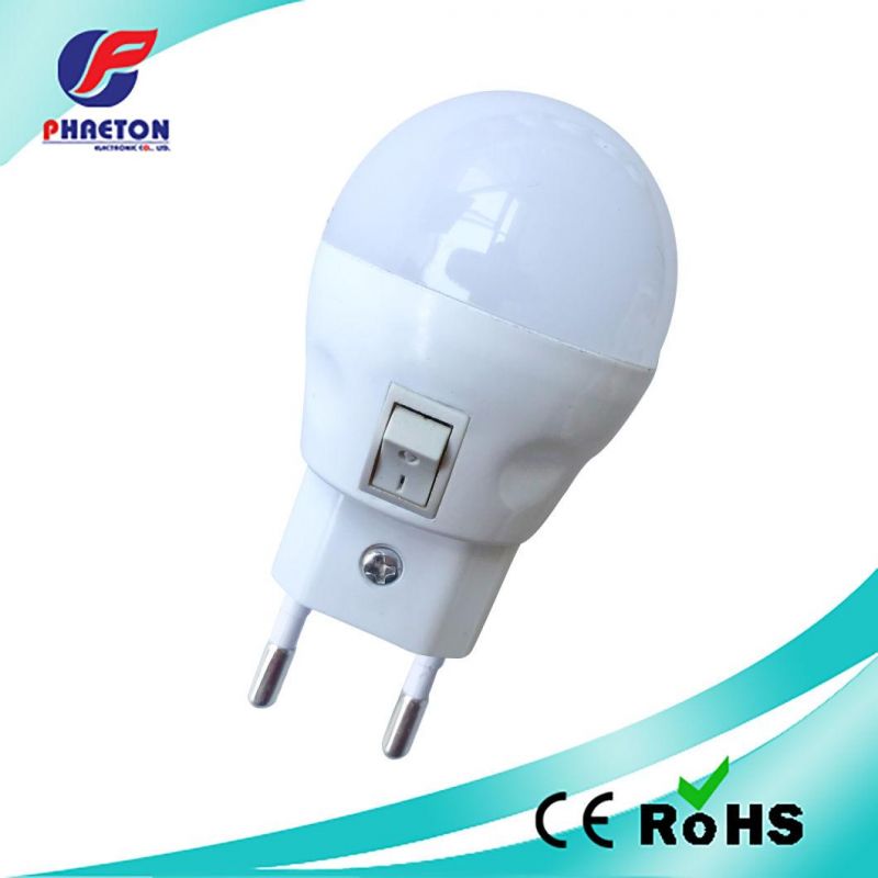 Colorful LED Night Bulb with Switch