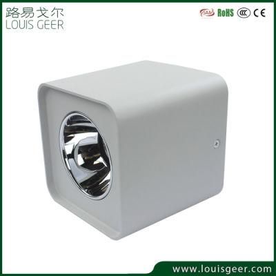 New Design Surface Mounted LED Downlight Square COB Spot Light Ra90 Highlight White Black 7W