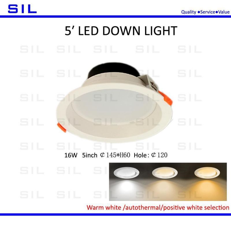 Hot Sale Hotel Commercial LED Down Light 7watt 7W 12W 15W 21W 25W Ceiling Light 7W LED Down Light