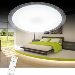 [ Dalen ] 38W LED Ceiling Light, Bedroom Ceiling Lamp, Intelligent Round Shape Room Lights, Fancy Star Effect
