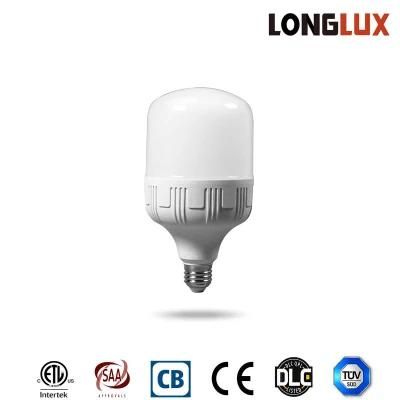 T100 30W E27 Plastic-Coated Aluminum High Power LED Bulb Lamp