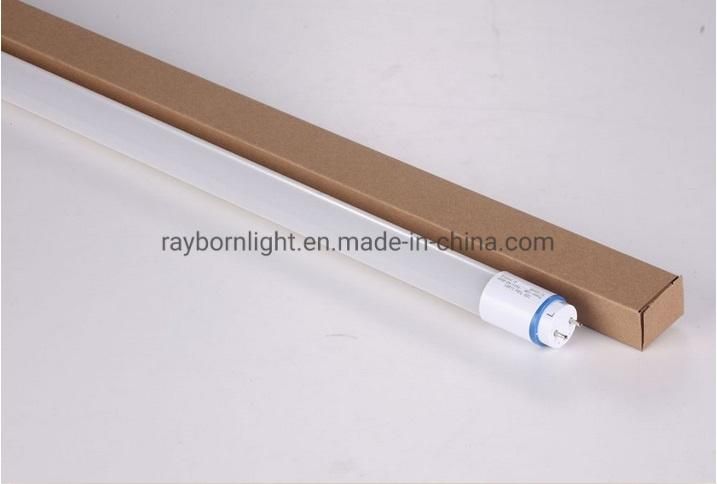 High Brightness 135lm/W T8 LED Nanomaterial Light Tube for Home Classroom Office Meeting Room Bedroom Indoor Lamp