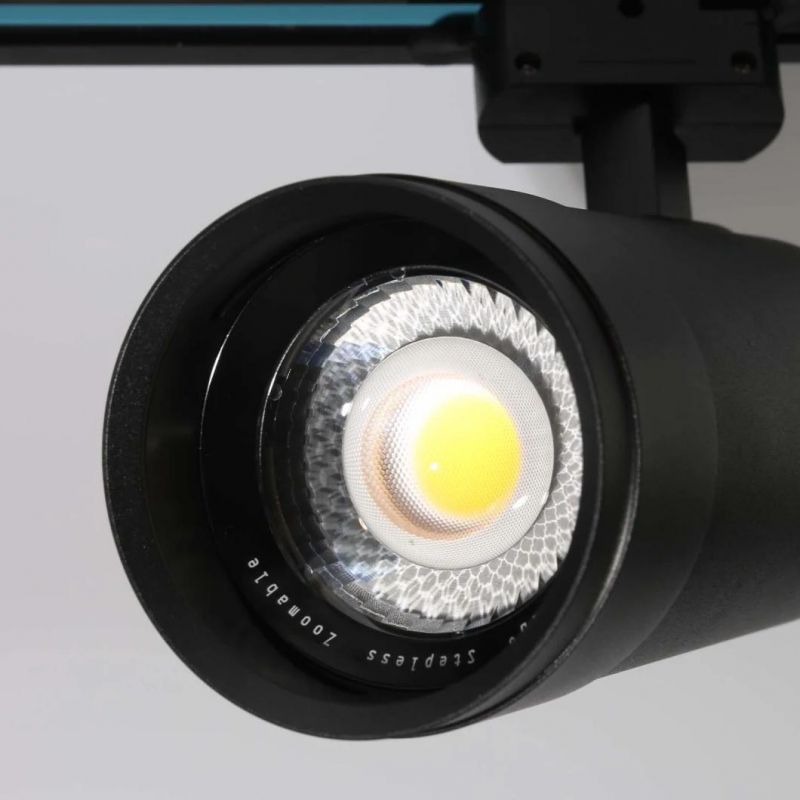CRI90 Top Quality 15W 25W 30W COB Adjustable Spot Track Light Focal LED Spot Light