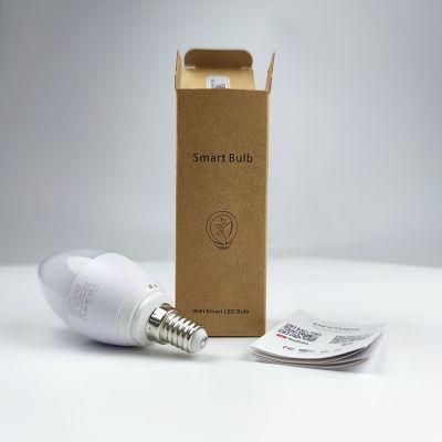 China Factory Durable in Use RGB Dimmable Smart Candle Bulb