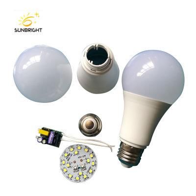 Cheap Price 9W 12W E27 B22 Emergency LED Light Bulb SKD Parts