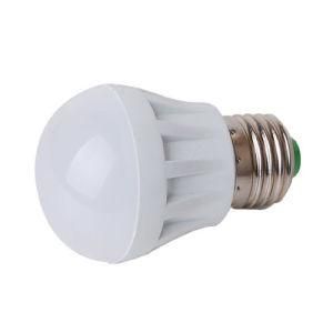 E27 Plastic Housing 3W LED Bulb with Aluminium+Plastic House