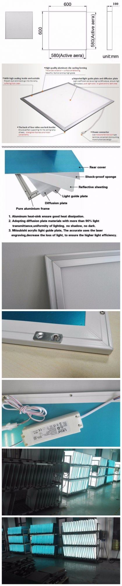 LED Slim Panel Light 595*595