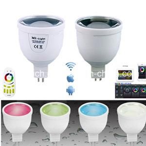 4W MR16 RGBW WiFi Remote Control Magic Light LED Effect Lights Commercial LED Bulb Professional Smart Home Spotlight