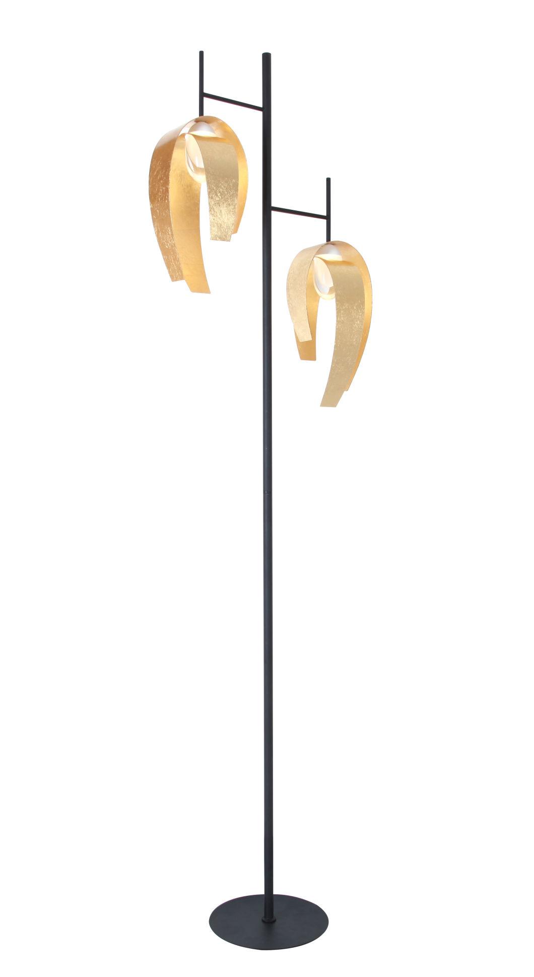 Masivel Rolled Gold Design Modern Chandelier for Hotel Lobby