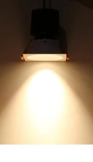 LED Recessed Downlight MR16 GU10 Spot Light Square IP65 Mounting Rings