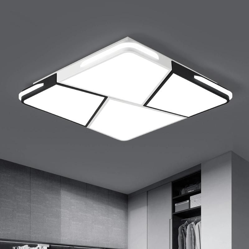 Hot Sale Wholesale Modern 220V Acrylic Square Bedroom LED Ceiling Lamp