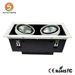 Double Head 2*7W COB Venture Lamp LED Grille Light