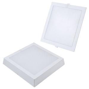 Hot Selling Mini LED Panel Lights 2 in 1 Design Plastic Lamp Body RoHS CE CB Approved Office Ultra Slim LED Panel Light