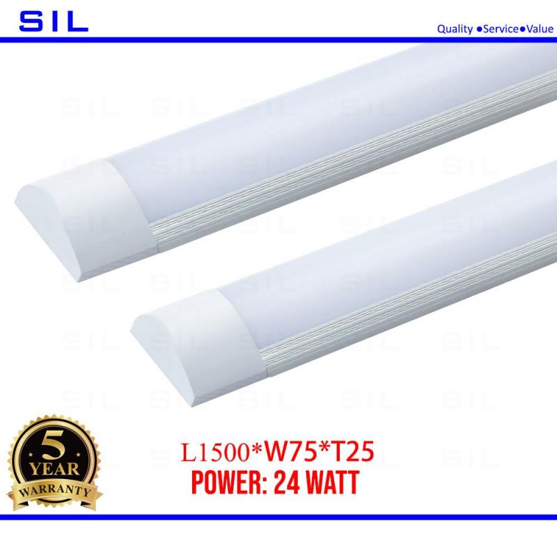 0.6m 0.9m 1.2m 1.5m LED Tube Light T8 High Lumen 24W 1.5m AC85-265V T8 Aluminum Energy Saving LED Tube Lighting
