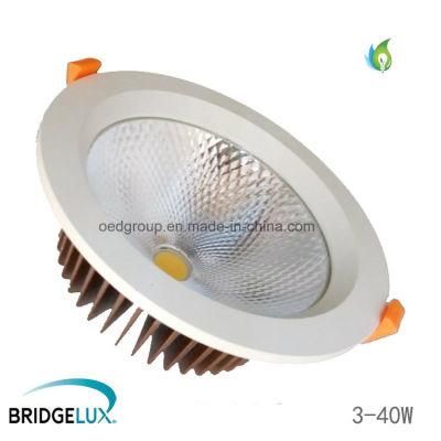 3W 5W to 40W LED Ceiling Spot Lights with Bridgelux Chip and 3 Years Warranty
