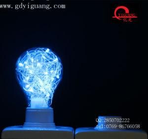 Blue Party Decoration Copper Wire Light Dimmable RGB LED Bulb
