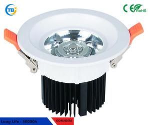 Epistar Chip 5 Years Warranty COB 6W LED Downlight Square COB