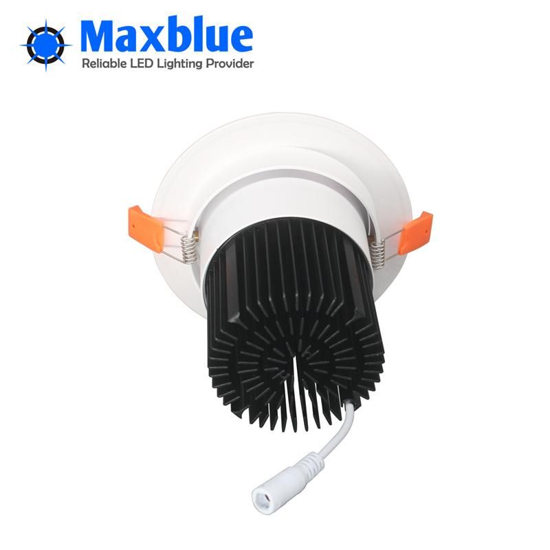 COB LED Ceiling Down Light with Brand Driver 5 Years Warranty Flicker Free
