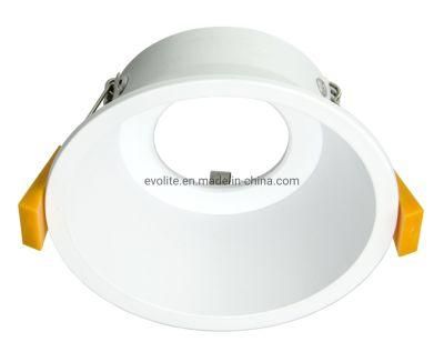 Round Aluminum MR16 Frame Downlight Fitting MR16 GU10 Fitting