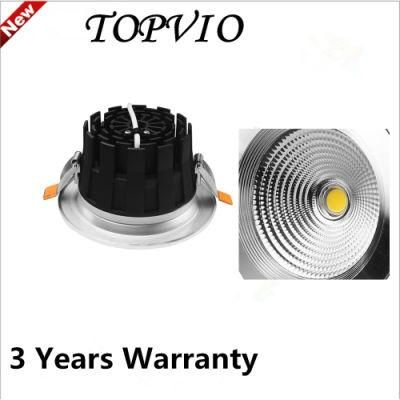 Ce Approved 20W Round Recessed Ceiling Light COB LED Downlight