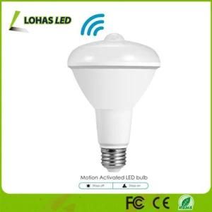 Motion Sensor LED Light Bulb 100W Equivalent (12W) Daylight 5000K E26 (BR30) for Front Door Garage Hallway