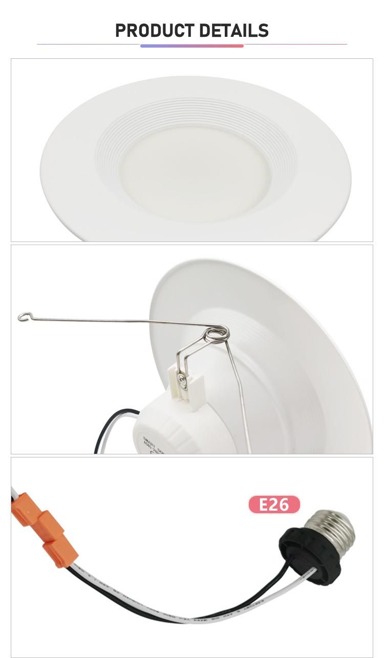 Remote Control Dimming RGBW WiFi Smart LED Downlight