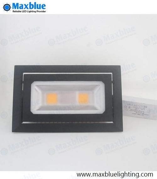 45W CREE COB Square Downlight with Mean Well Driver