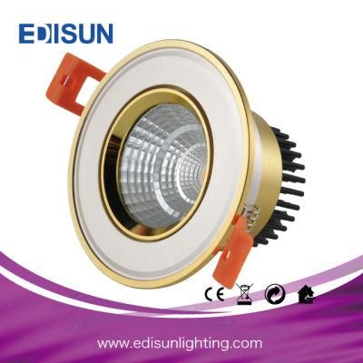 5W/7W LED Aluminum LED Spotlight Golden Downlight Ce/RoHS/ERP/SAA