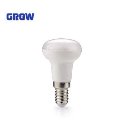 LED Bulb Light Plastic Aluminum PC Cover E14/E27 R Series Lamp LED Light Bulb Lamp for Home Decoration and Indoor Lighting