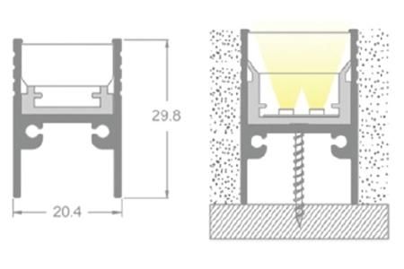 Seamless Jointing High Effiency and Energy Saving IP67 Infinite LED Lamp