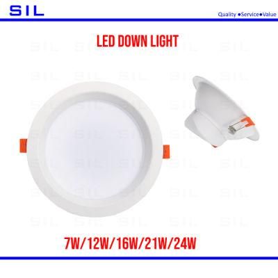 Factory Direct Sale Ceiling 24W Recessed LED Downlights LED Down Light