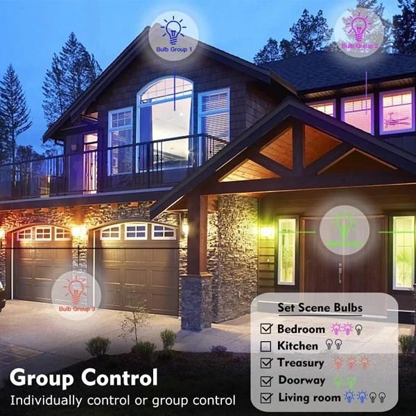 LED Light Bulb Smart RGB Gx53 7W with Remote Control/Hot Selling LED Ceiling Downlight