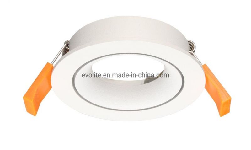 Factory Direct Sale GU10 Fixture 75mm Cut out LED Downlight MR16 Frame Ra22