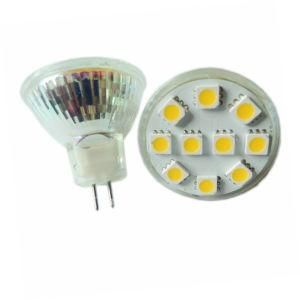 Bi-Pin Bulb 10SMD Warm White MR11 LED