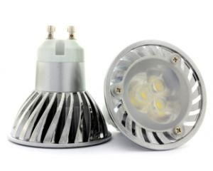 3*1W GU10 6000k High Power LED Spotlight