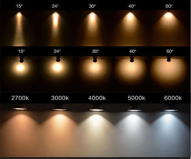 2020 Popular 20W LED Track Light, 3 Years Guarantee CREE COB Spotlight LED Dilin