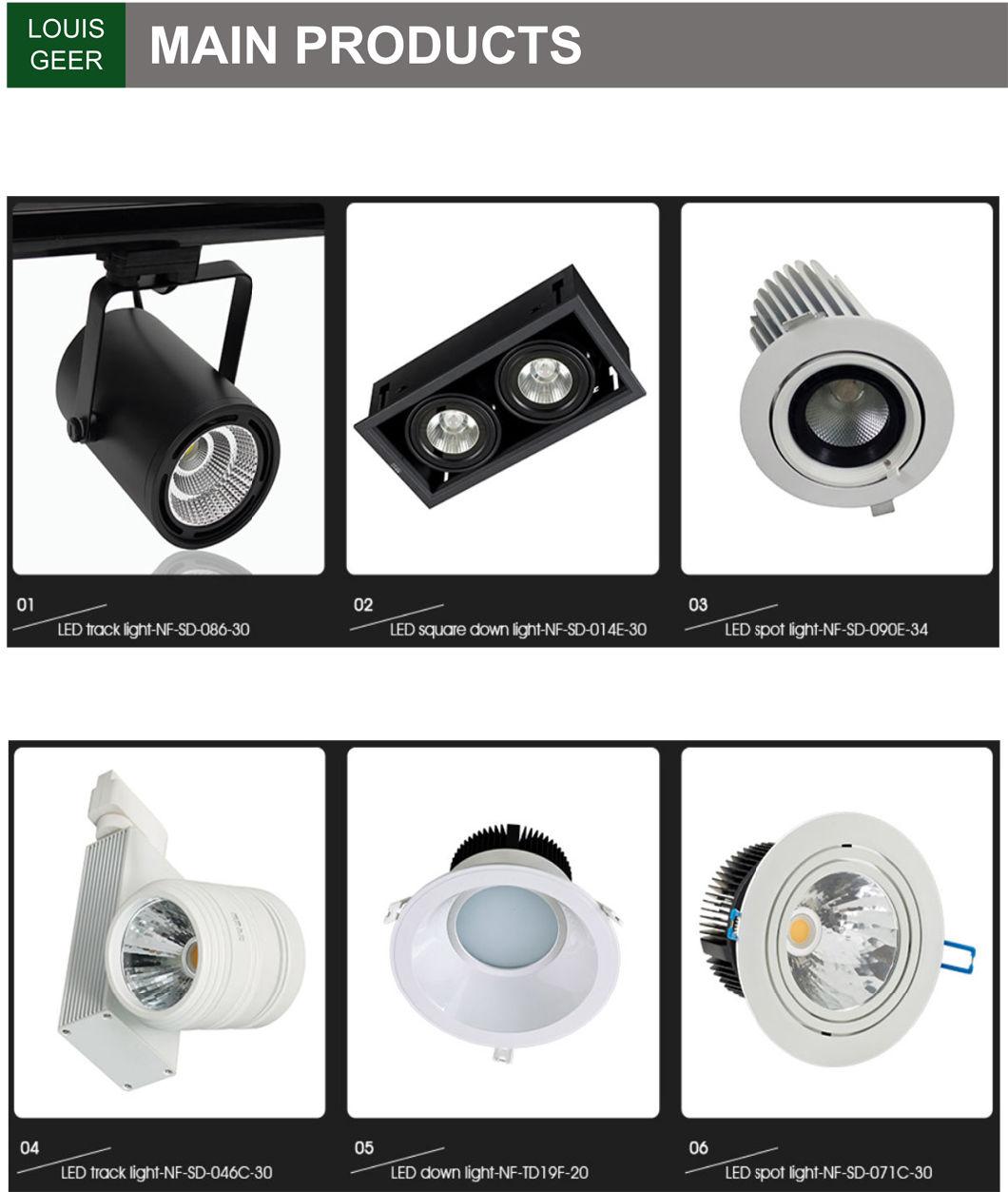 Remote Control Dimmable LED Down Light Dimmable SMD LED Downlight Sets Convenient Crystal Downlight