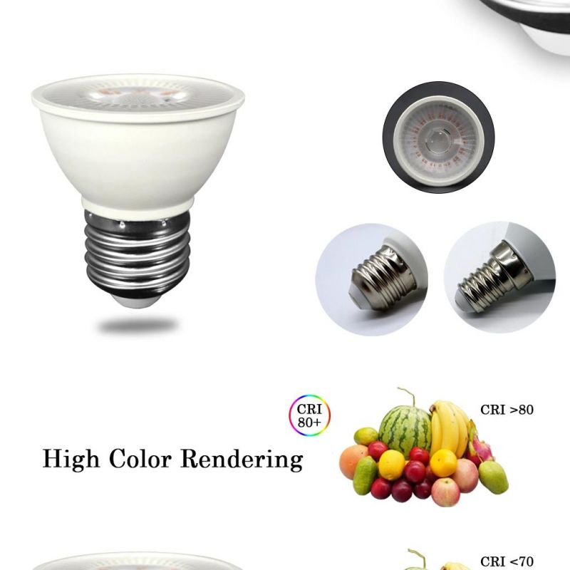 China Factory Price LED Spotlight E14 E27 B22 3W 5W 7W 8W COB Reflector LED Bulb Lamp CE RoHS ERP Approved LED Spot Light for Indoor Home Office Lighting