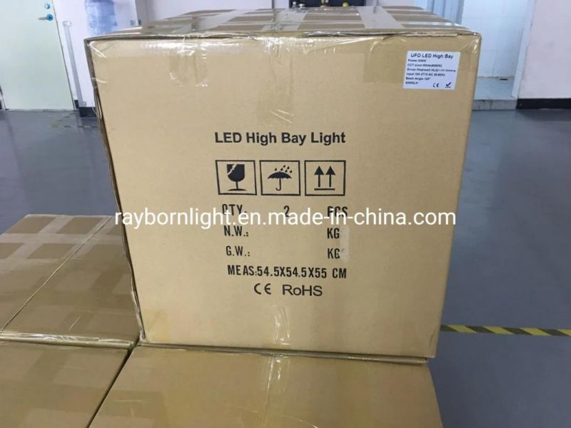 Motion Sensor Warehouse UFO LED High Bay Luminarie 100watt 150W 200W Daylight Sensor High Bay Light