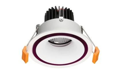 Acrylic Aluminum Material LED Downlight Fittiing COB LED Downlight Module