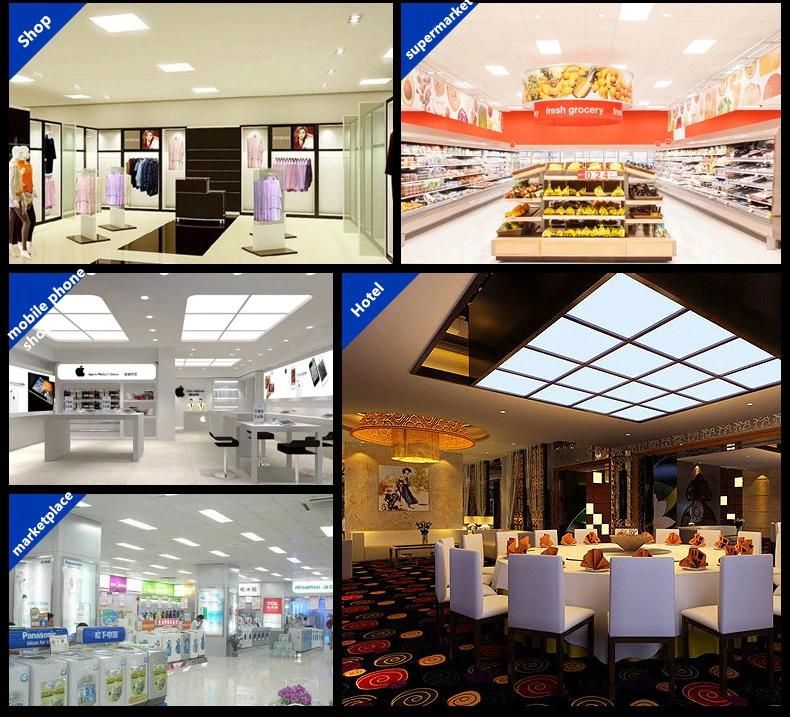 Interior Commercial Office Lamp Square Backlit Lighting 600*600 LED Panel Light