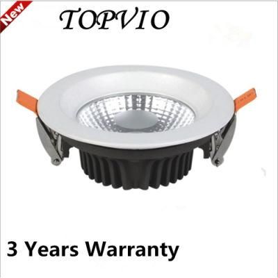 10W Round Shape Hotel Room Downlight for Commercial Lighting