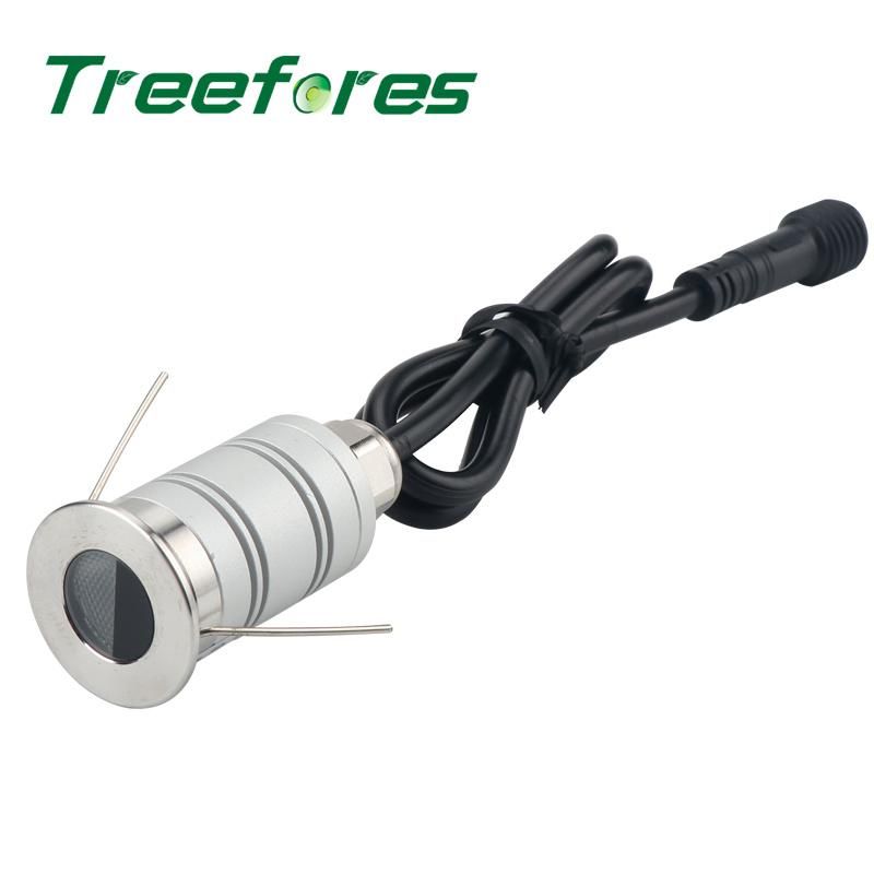 1W 12V 24V CREE IP67 Waterproof Mini LED Spotlight